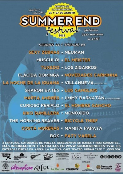Summer-End-festival-2016-cartel