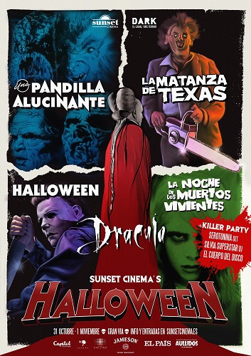 sunset-cinema-halloween-fiesta-matanza-texas-noche-muertos-vivientes-dracula
